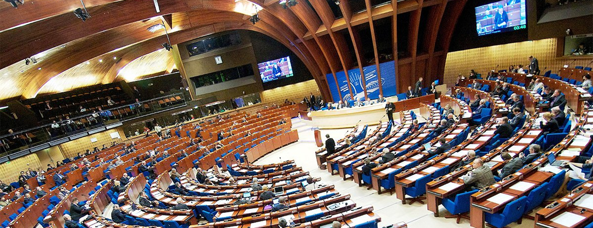 Kürkçü gave a brief speech at plenary talks of the PACE summer session