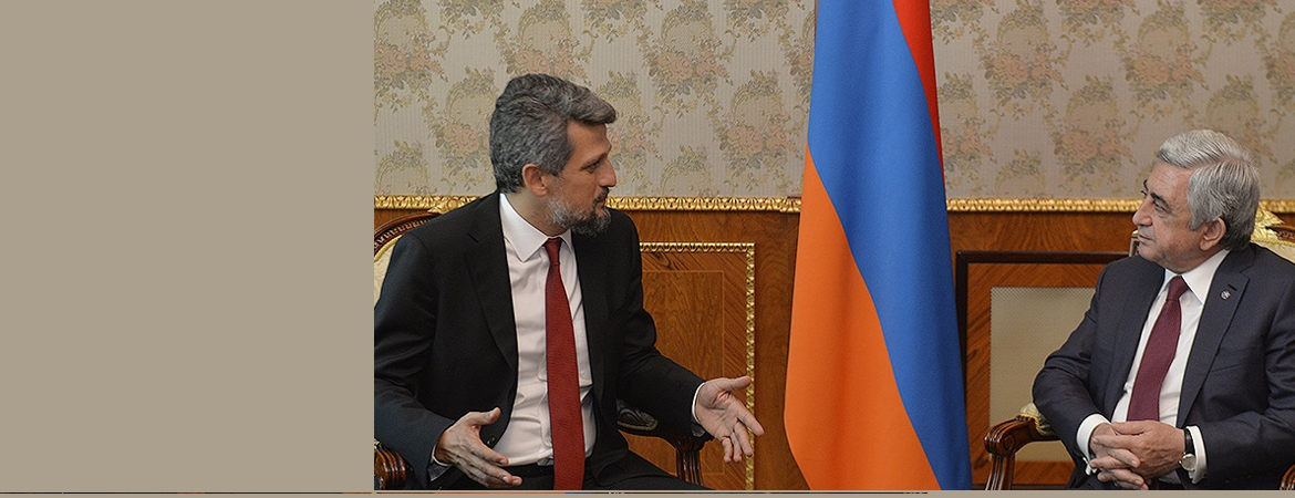 MP Garo Paylan met with the President of Armenia
