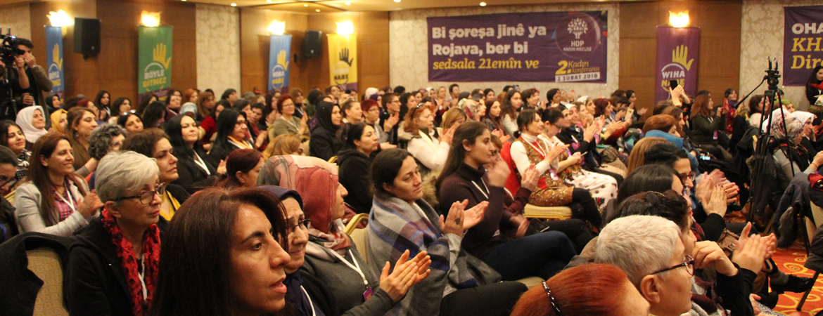 "Kadın Yaşamdır Cesaretle Yaşamı Savunuyoruz" şiarıyla 2.Kadın Konferansımızı Ankarada gerçekleştirdik