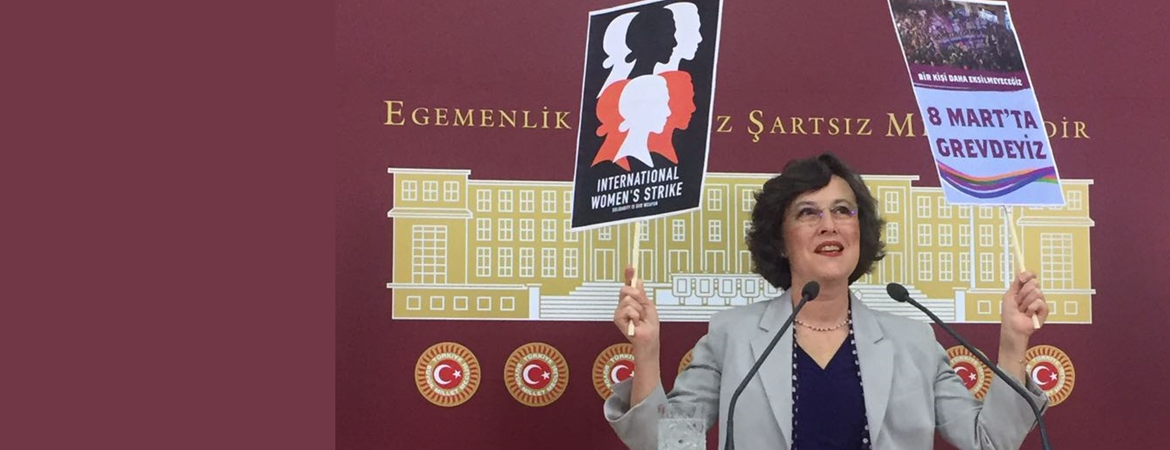 HDPli kadın milletvekilleri 8 Martta grevde