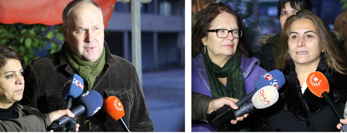Jonas Sjöstedt: As long as HDP MPs are kept in prison, well keep raising the issue