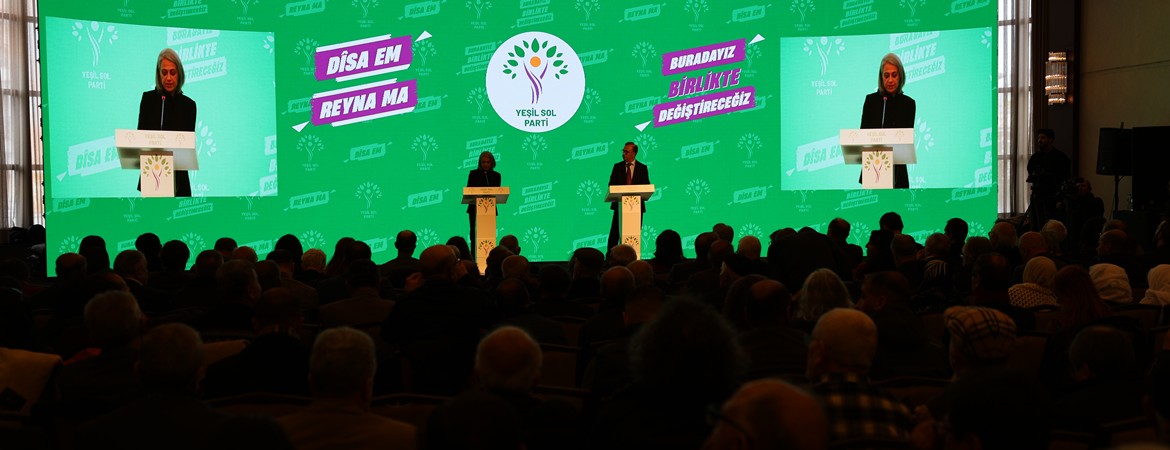 Tüm Türkiyeyi Yeşil Sol Partide buluşmaya davet ediyoruz