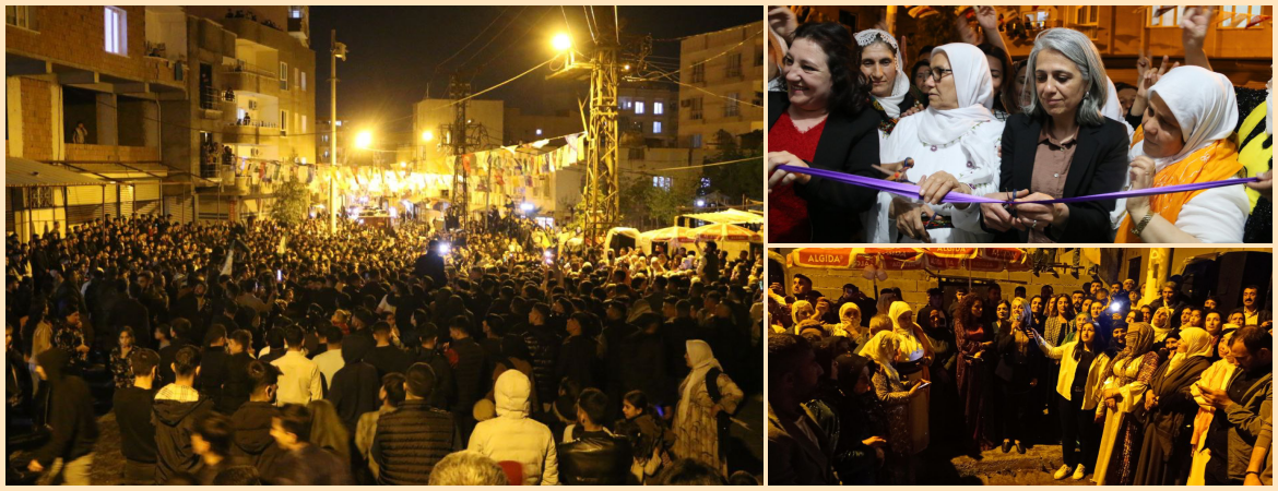Cizre’de coşkulu büro açılışı: Cizre şimdiden seçim sonuçlarını ilan etti