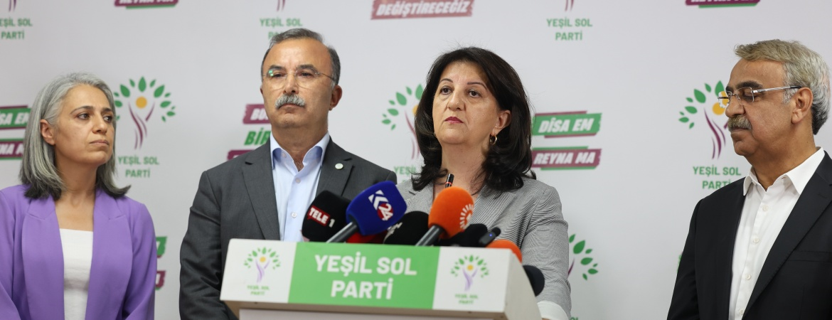 Joint statement from HDP & Green Left Party: We will go to the ballot box without fail and change the one-man rule