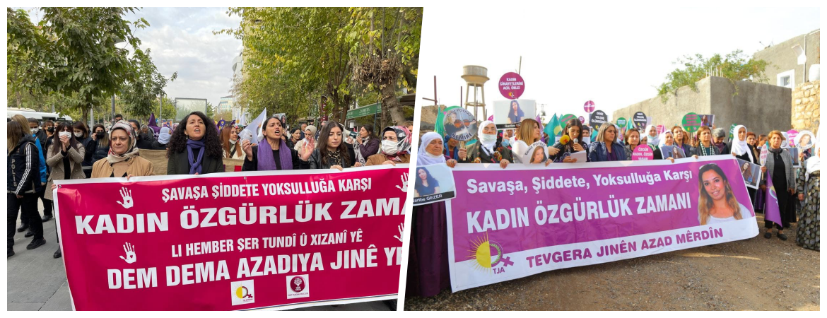 Kadın Meclisimiz 25 Kasım’da sokaklarda: Kadınların özgürlük yürüyüşü tek adam sarayını yıkacaktır