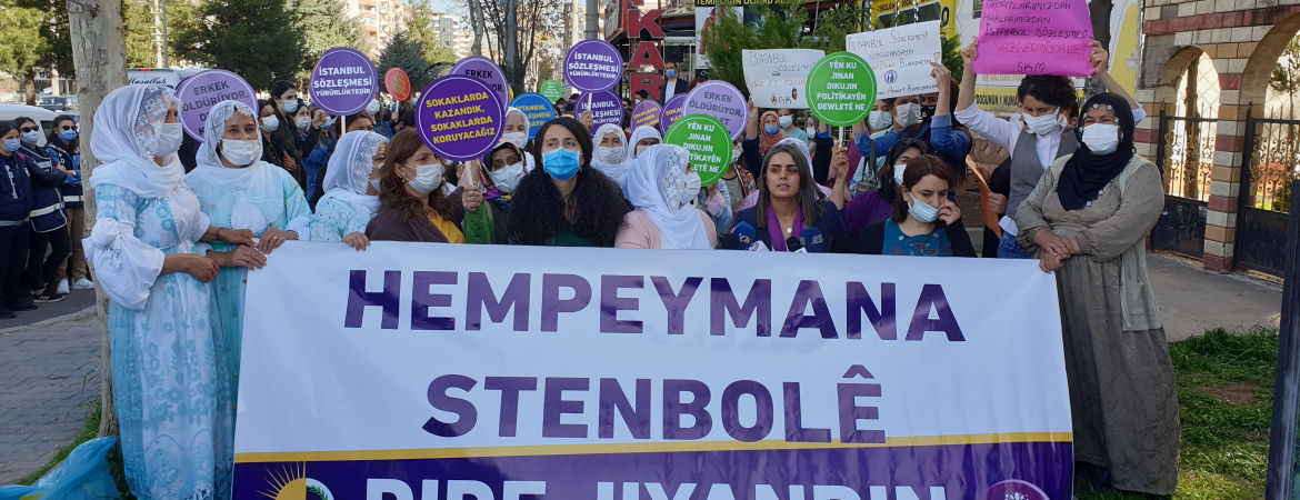 Kadın Meclisimizden İstanbul Sözleşmesi eylemi: Saltanatınızı kadınlar yıkacak