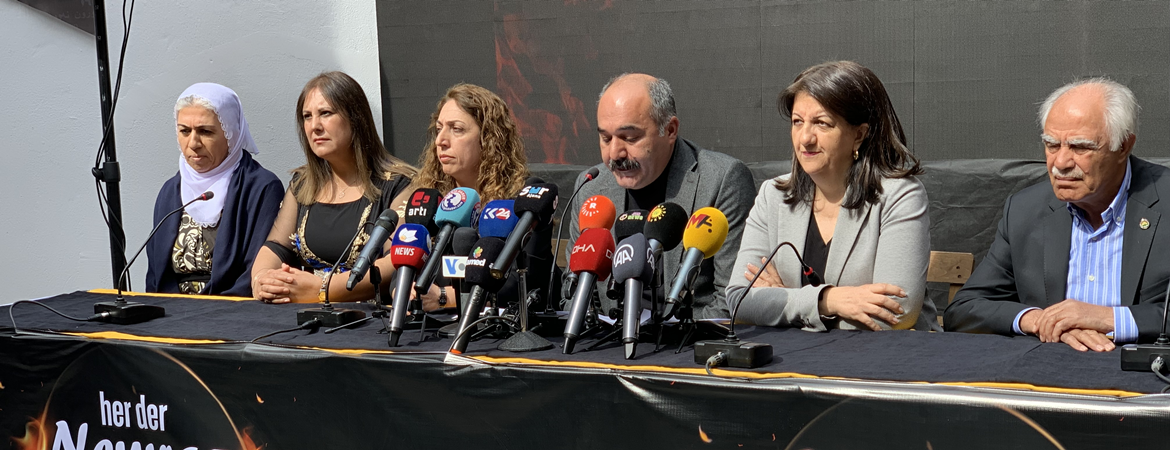 Buldan: Newroz büyük bir değişimin startı olacak, tarihin akışının kesinlikle değişeceğini iktidara göstereceğiz