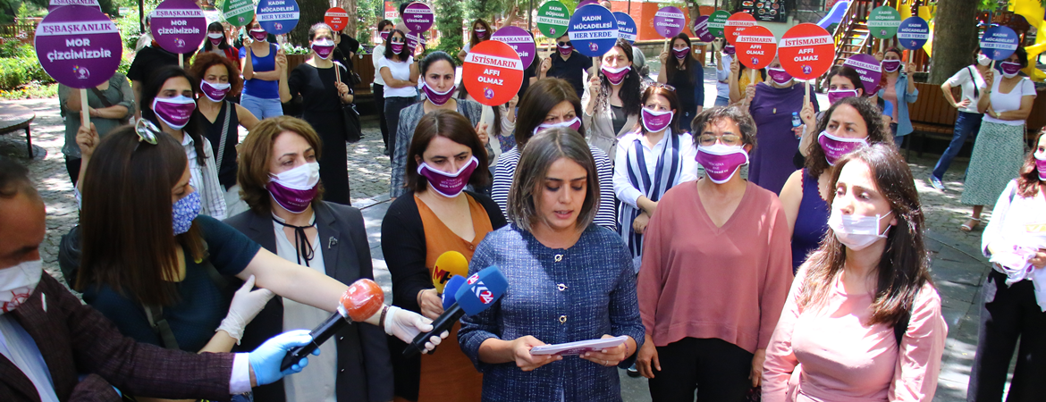 “Kadın Mücadelesi Her Yerde” kampanyamızın startını Ankaradan verdik
