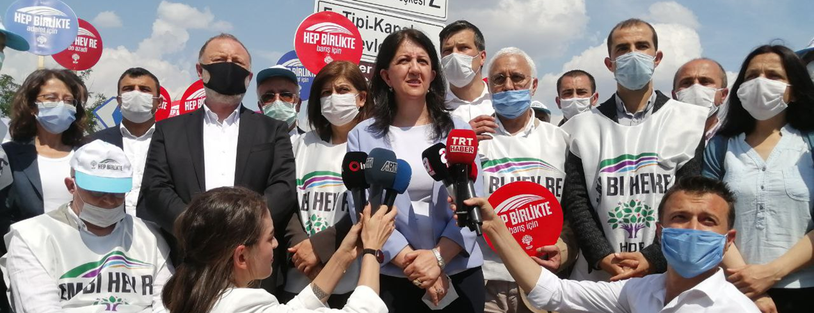 Buldan: Our march aims to bring together the rivers of Hakkari and Edirne, Great Zap and Meriç
