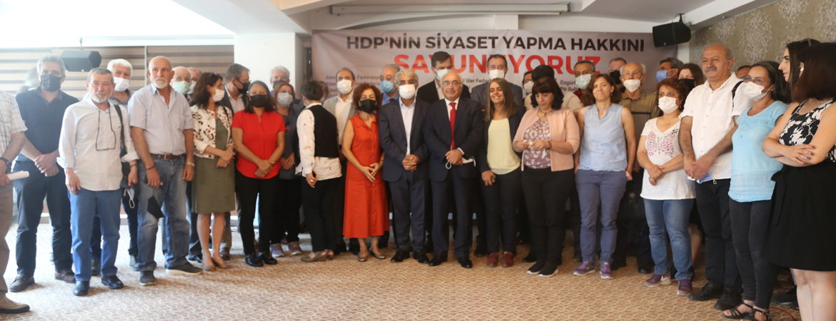 46 kuruluştan HDPnin Siyaset Yapma Hakkını Savunuyoruz deklarasyonu