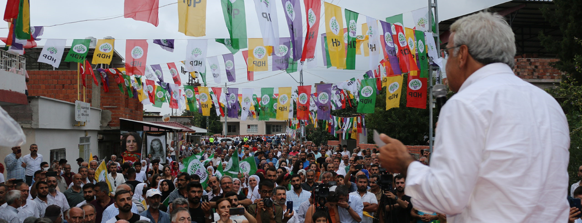 Sancar: Halklar arasına düşmanlık, kin ve nefret sokmak isteyenler asla başaramayacaklar, çünkü HDP var
