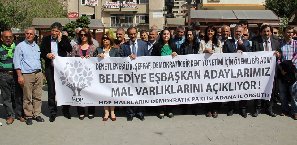 HDP Adana adayları malvarlıklarını açıkladı