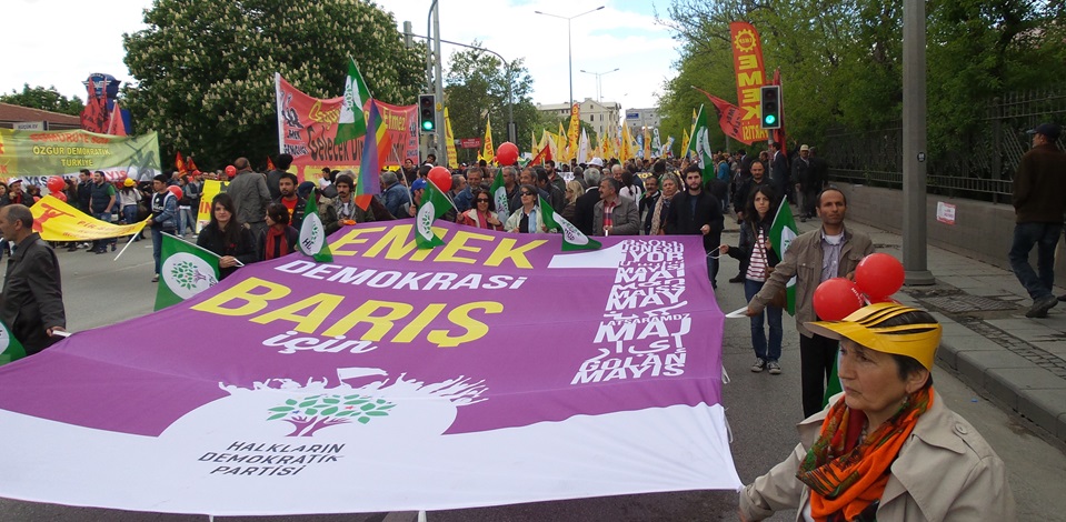 Ankarada 1 Mayıs mitingi gerçekleşti