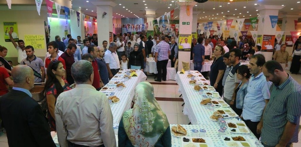 HDP Eyüp İlçe Örgütü, iftar yemeğinde buluştu
