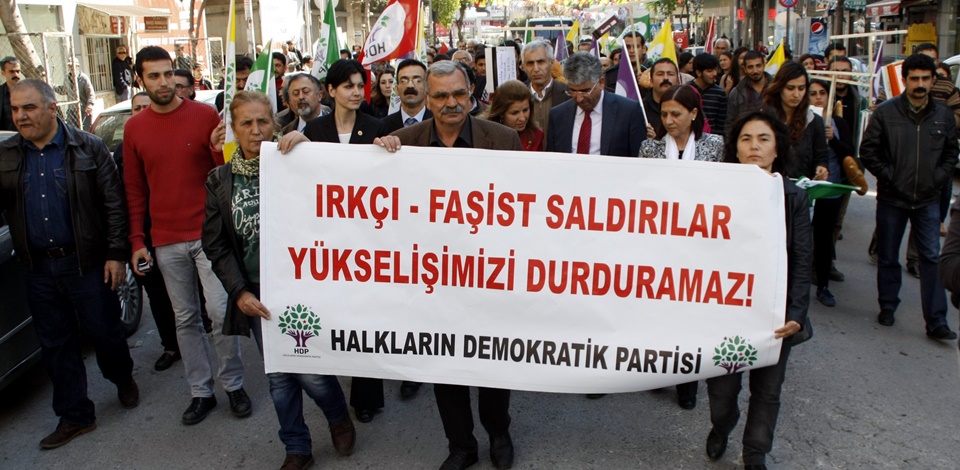 Mersin HDP: Hiçbir güç bizi yolumuzdan alıkoyamaz!