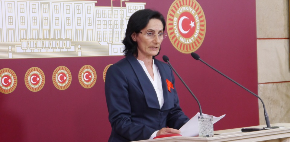 HDP Milletvekili Mülkiye Birtane, yapımı devam eden kalekollar için Meclis Araştırması istedi 