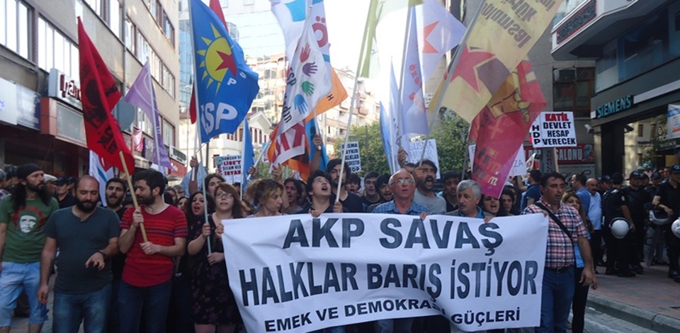 HDPlilere ve Lice halkına dönük saldırılar Samsunda kınandı