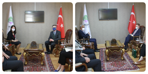 Avustralya ve Romanya büyükelçileri partimizi ziyaret etti