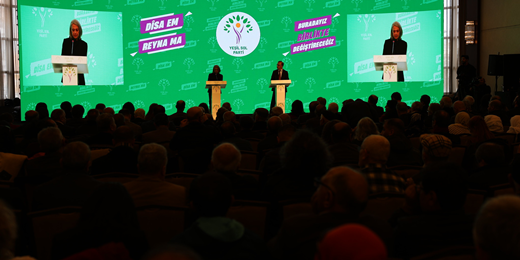 We launched our election campaign under the banner of the Green Left Party