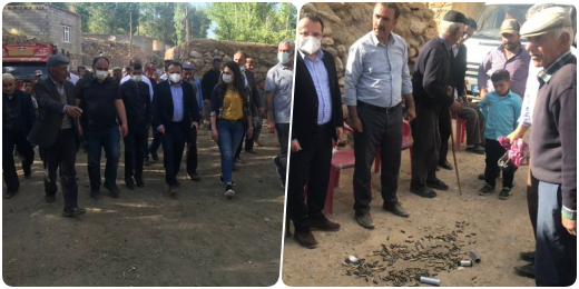 Sahte ÇED raporuyla mermer ocağı yapılmak istenen Yurtbaşı Köyünde köylülerin üzerine kurşun yağdırılmıştır