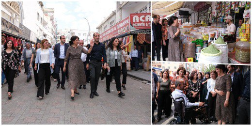 Buldan Cizre esnafını ziyaret etti: HDPyi ve Kürtleri inkar edenler gidecek