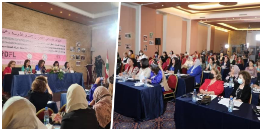Gülistan Kılıç Koçyiğit ve Tülay Hatimoğulları 2’nci Ortadoğu ve Kuzey Afrika Kadın Konferansı’na katıldı
