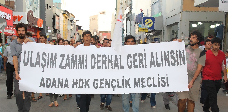 HDP Adanadaki ulaşım zamlarını Meclis gündemine taşıdı